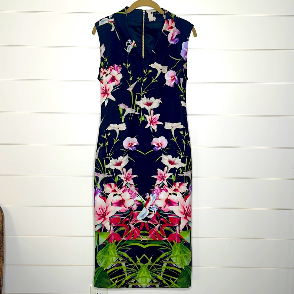 Ted Baker Dress Size 3 EUC